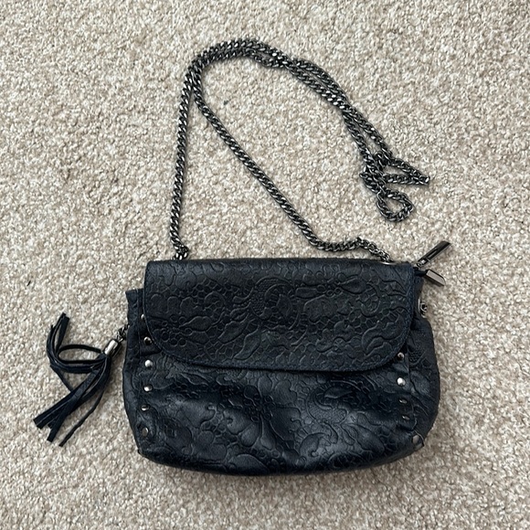 Genuine Leather Cross Body Bag - Picture 1 of 9